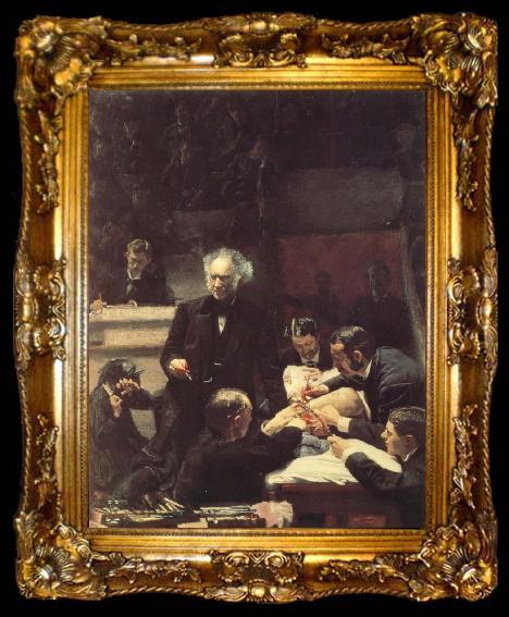 framed  Thomas Eakins Das Gross-Prakti kum, ta009-2